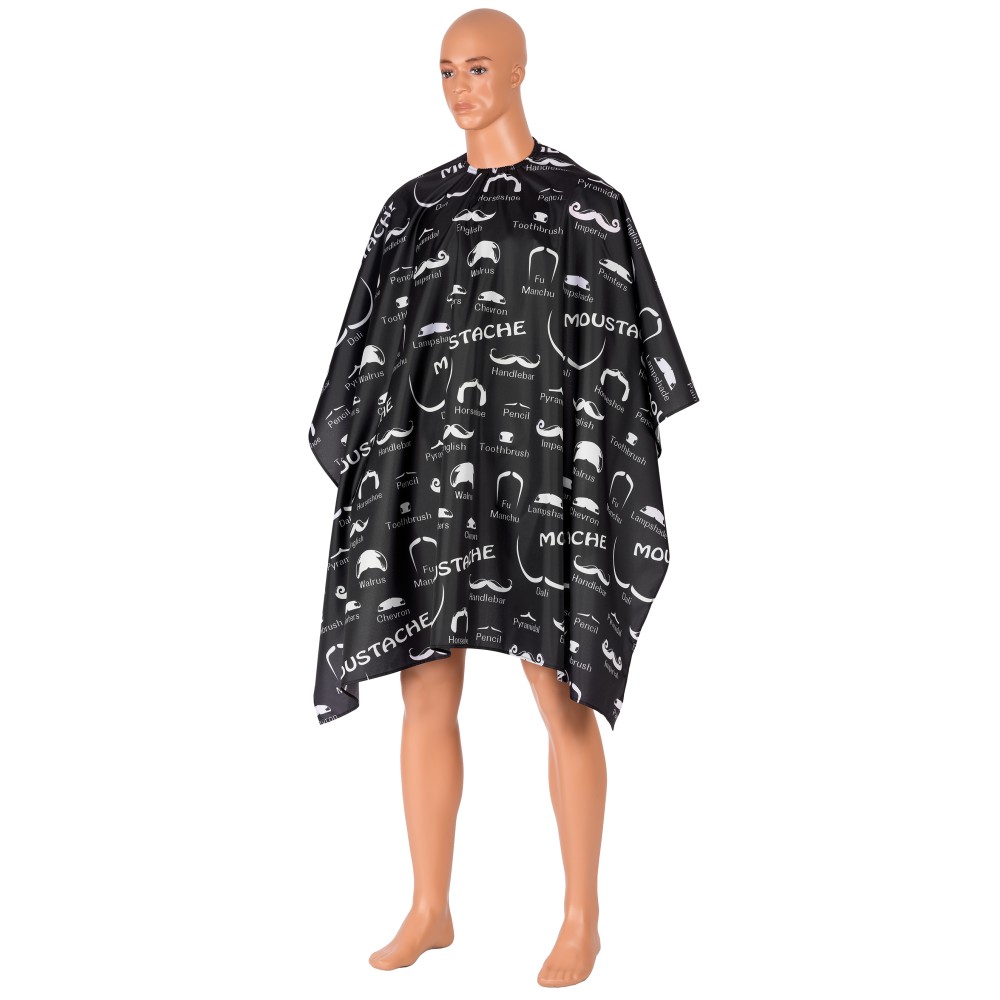 Cape de barbier COMAIR MOUSTACHE (7001228)