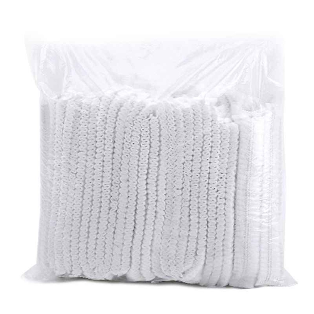 Bonnet jetable en PP non tissé gaufré - lot de 100 (PA180005)
