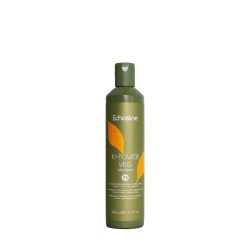 ECHOSLINE KI-POWER VEG Shampoo — Shampooing préparateur pour la reconstruction capillaire, 300 ml
