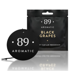 AROMATIC 89 — Désodorisant d'air suspendu en papier, parfum BLACK GRAPES