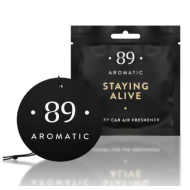 AROMATIC 89 - Désodorisant en papier suspendu, STAYING ALIVE