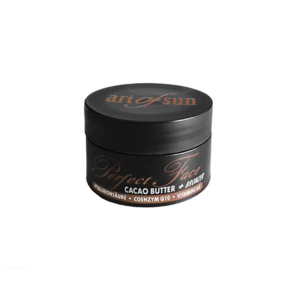 Art of Sun Perfect Face Cacao Butter Bronzer - Crème pour solarium visage et décolleté au beurre de cacao et bronzers, 15 ml (380547)
