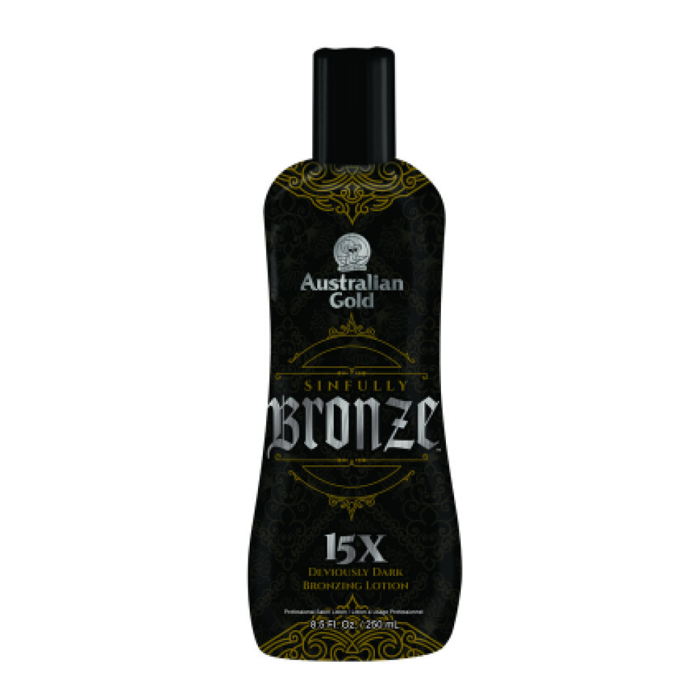 Australian Gold Sinfully BRONZE - Crème pour solarium avec bronzers, 250 ml (5000932)