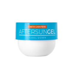 BYROKKO Shine Brown Beta Carotene After Sun Gel – Gel rafraîchissant après-soleil pour la peau, 200 g