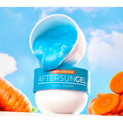 BYROKKO Shine Brown Beta Carotene After Sun Gel – Gel rafraîchissant après-soleil pour la peau, 200 g