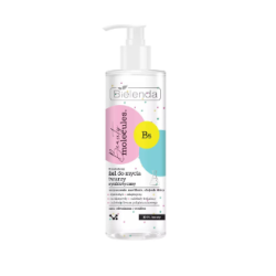 Bielenda BEAUTY MOLECULES Gel nettoyant visage synbiotique moléculaire, 195 ml