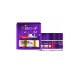 Bielenda CALCIUM +Q10 Crème ultra lifting contour yeux et lèvres – Concentré anti-rides, 15 ml