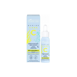 Bielenda C MARINE HYDRO-Booster sérum – sérum booster hydratation intense, illuminateur de nuit, 30 ml