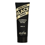 Art Of Sun Black Super Dark Tanner - Crème pour solarium sans bronzants additionnels, 125 ml