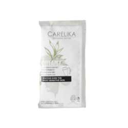 CARELIKA Shaker Prebiotic Creamy Mask Black Beeome - Masque crème apaisant pour peaux sensibles aux prébiotiques, 15 g