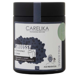 CARELIKA Shaker Smoussy Mask Caviar — Masque moussant éclat et anti-âge au caviar, 15 g