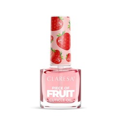 CLARESA Cuticle Oil STRAWBERRY — Huile pour cuticules parfumée à la fraise, 5 ml