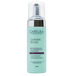 Mousse nettoyante CARELIKA à l'extrait de pépins de raisin, 150 ml