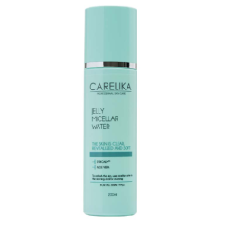 CARELIKA Eau micellaire en texture gel à l'aloe vera, 200 ml