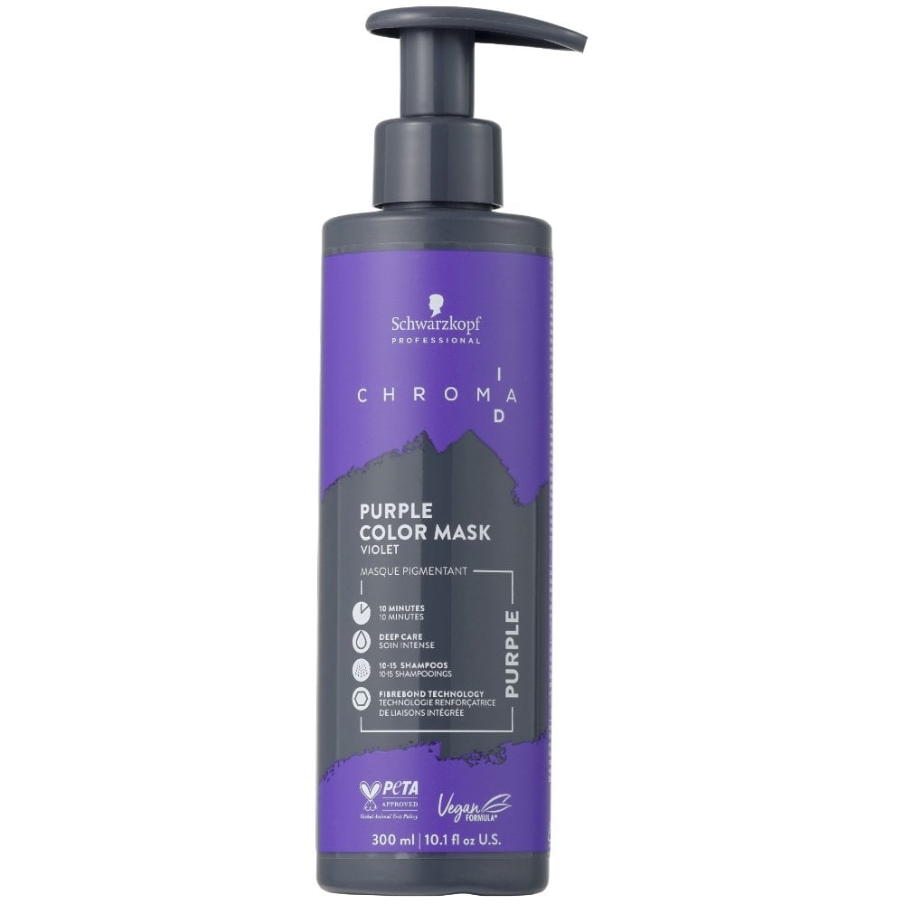Schwarzkopf Professional CHROMA ID Bonding Mask — Masque tonifiant Violet, 300 ml (NHK4841)