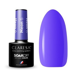 CLARESA NEON 6 - Vernis gel pour ongles, 5 ml