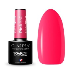 CLARESA PINK 530 - Vernis à ongles gel, 5 ml