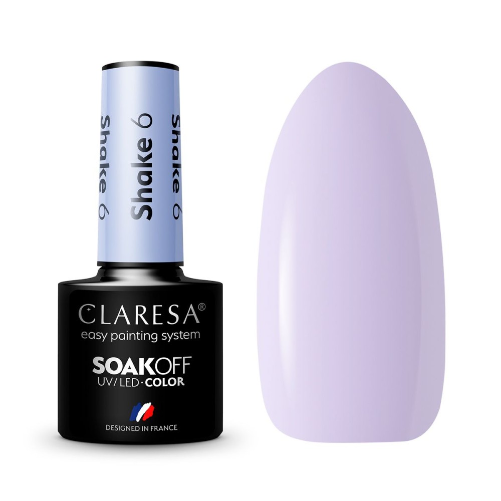 CLARESA Shake 6 - Vernis gel pour ongles, 5 ml (143411)