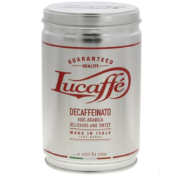 LUCAFFE DECAFFEINATO — Café moulu décaféiné 250 g