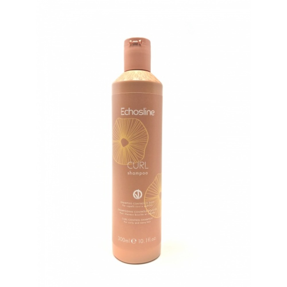 ECHOSLINE Curl Shampoo - Shampoing pour cheveux bouclés, 300 ml (24618)