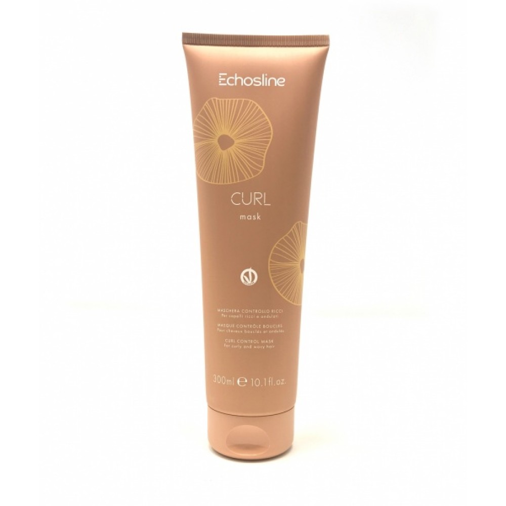 ECHOSLINE Curl Mask - Masque pour cheveux bouclés, 300 ml (24620)