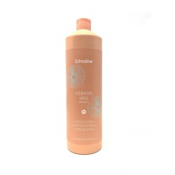 ECHOSLINE Keratin Vegan Shampoo - Shampooing réparateur vegan, 1000 ml