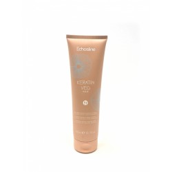 ECHOSLINE Keratin Vegan Mask - Masque capillaire réparateur, 300 ml