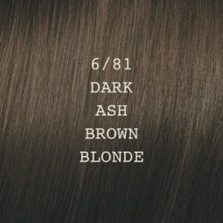 ELGON Moda&Styling Hair Colour - Crème colorante pour cheveux, 6/81 - brun cendré foncé / blond