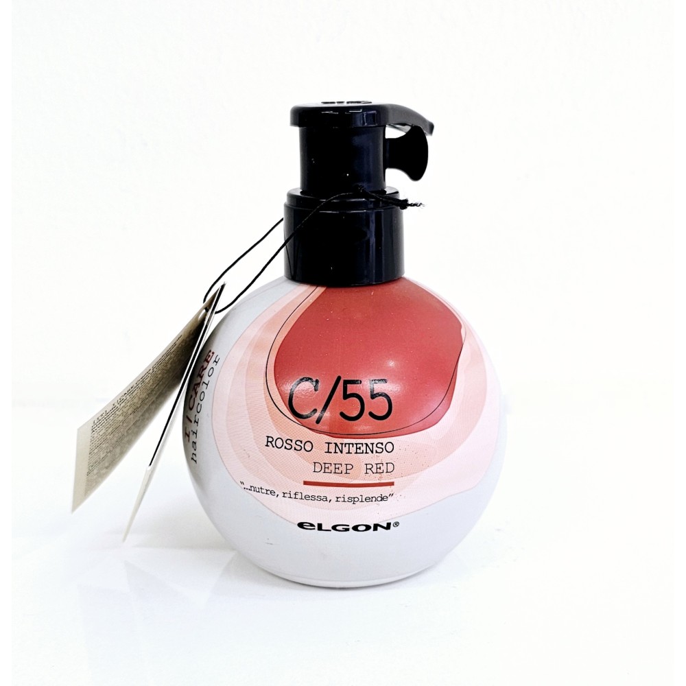 ELGON I CARE haircolor - crème colorante conditionnante à rincer, C/55, DEEP RED (elgon-c-55)