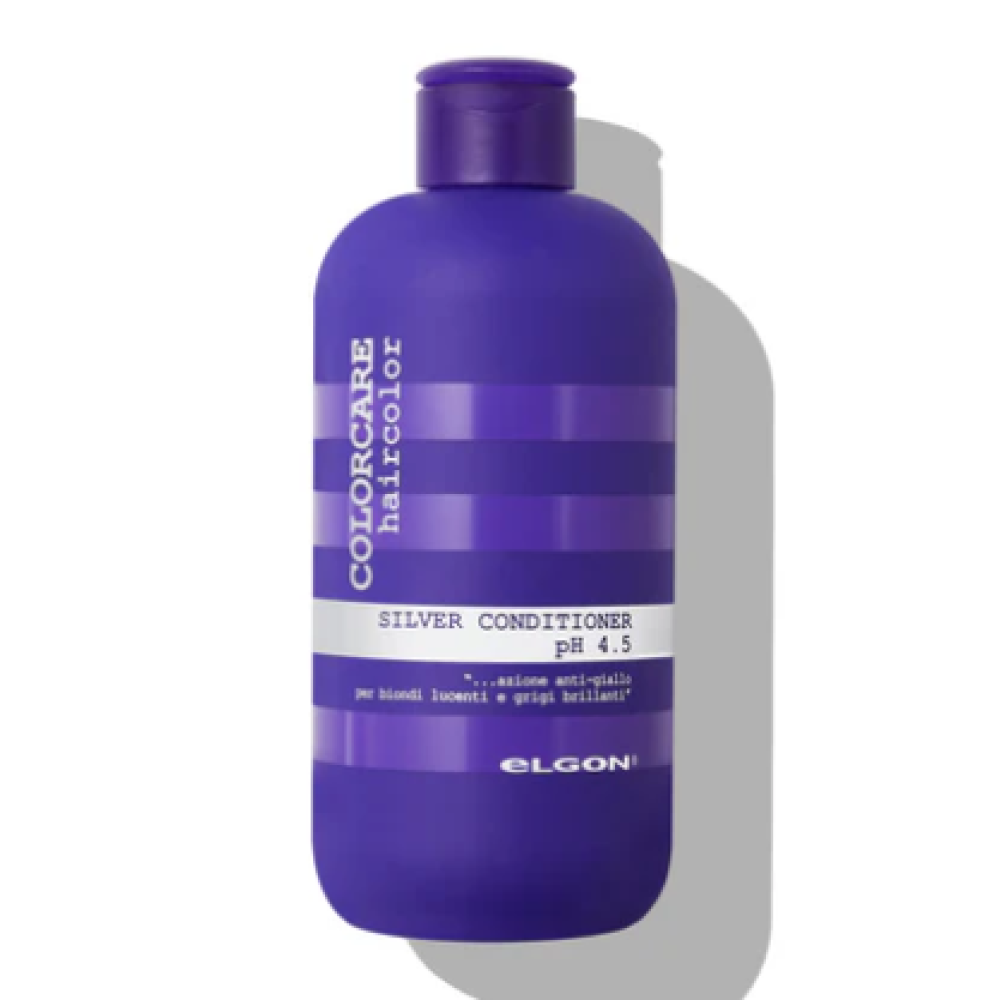ELGON Silver Conditioner - Après-shampoing neutralisant les reflets jaunes, 300 ml (elgon-sil-con)