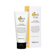FarmStay Citrus Yuja Vitalizing Foam cleanser, 100ml