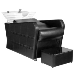 HAIR SYSTEM HSB07 — bac à shampoing coiffeur avec siège
