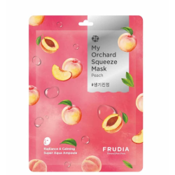 Frudia My Orchard Peach Squeeze Mask - masque visage en tissu hydratant à la pêche
