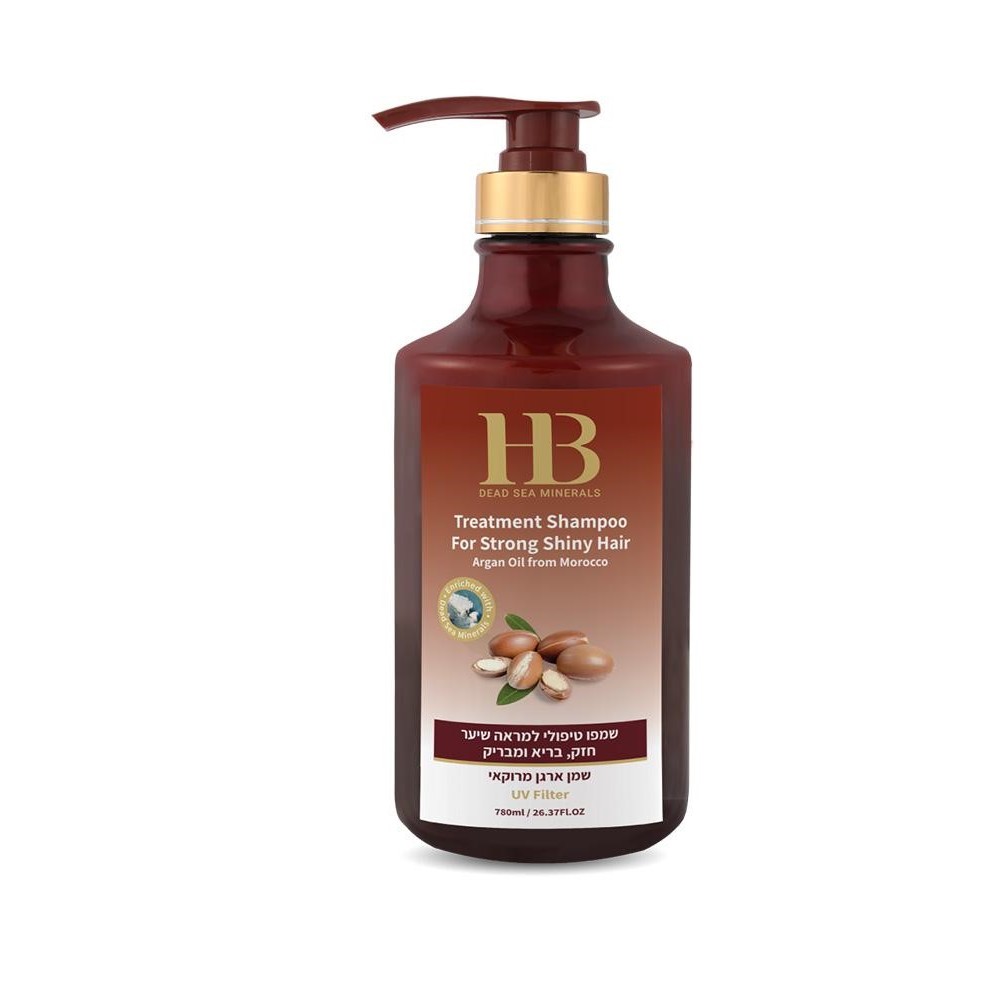 HEALTH & BEAUTY Hair Repair Shampoo Argan Oil – Shampooing réparateur pour cheveux à l'huile d'argan, 780 ml (H&B00087)