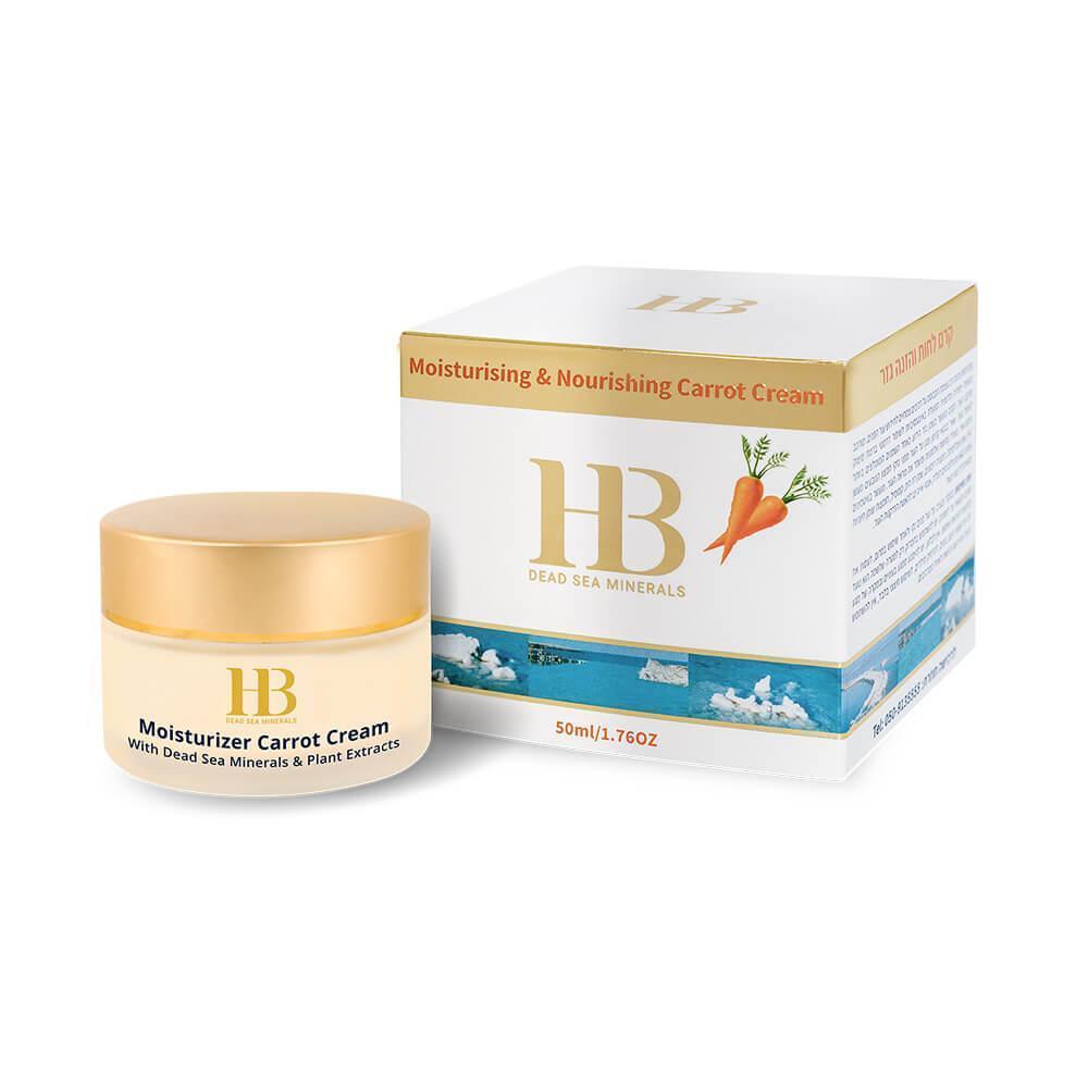 HEALTH & BEAUTY Moisturizer & Nourishing Carrot Cream - Crème hydratante et nourrissante pour le visage à l'extrait de carotte (H&B3)