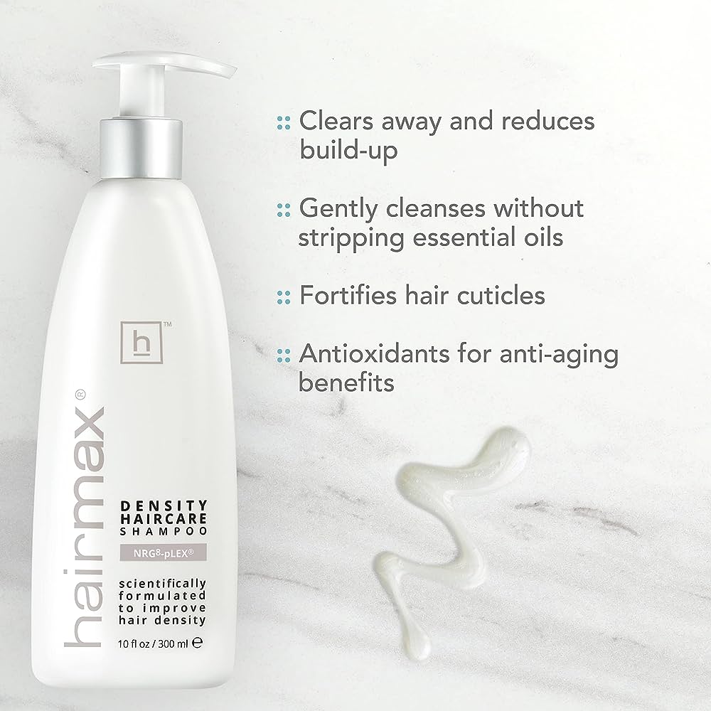 Hairmax Density Haircare Shampoo - Shampooing soin capillaire, 300 ml (hairmax-sh)