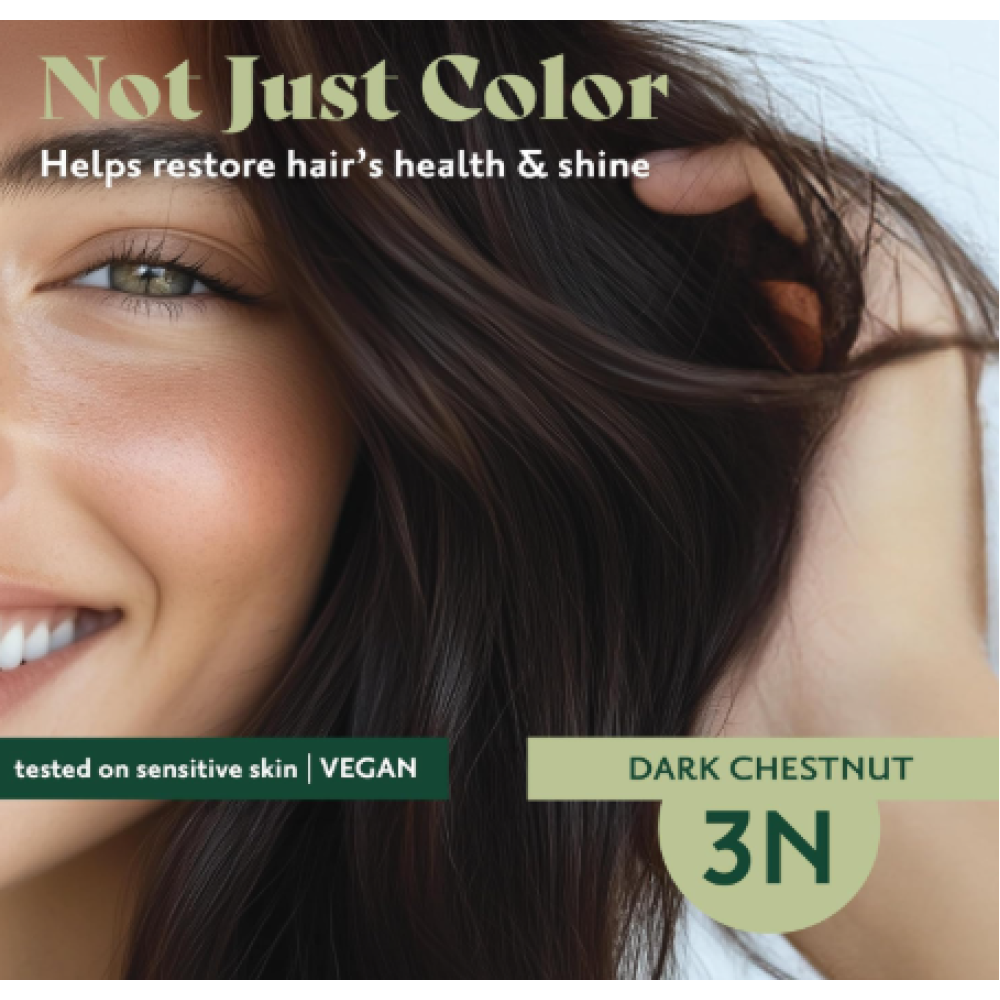 HERBATINT coloration gel végétale naturelle longue tenue - 3N (Châtain foncé) (Herbatint3N)