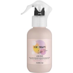 Inebrya Ice Cream Liss Perfect Liss One - Spray lissant pour cheveux rebelles et emmêlés, 150 ml