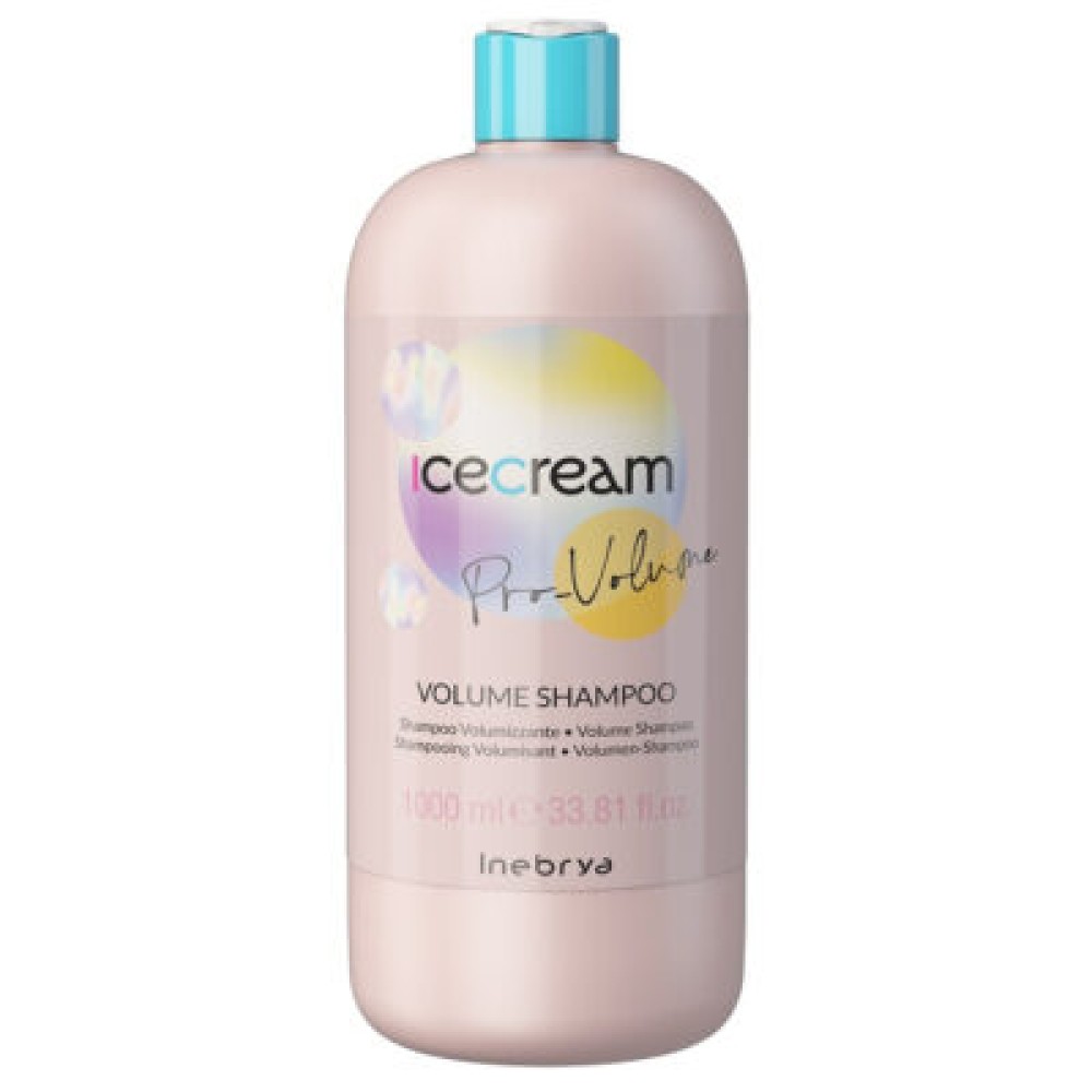 Inebrya Ice Cream Pro-Volume Shampoo - Shampooing volumisant 1000 ml