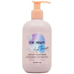 Inebrya Ice Cream Age Therapy Hair Lift Conditioner - Après-shampoing régénérant, hydratant et nourrissant, 300 ml