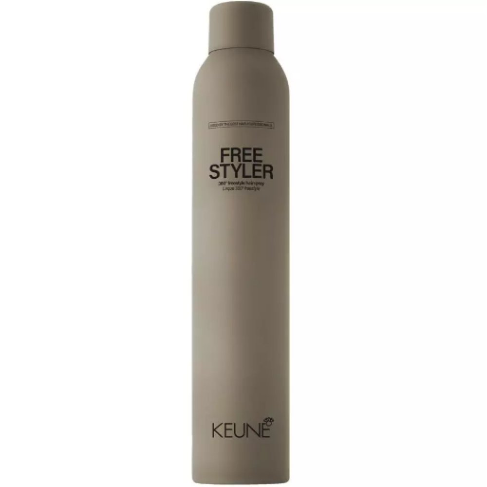 KEUNE Style FREE STYLER Hairspray – laque universelle pour cheveux, 200 ml (27496)