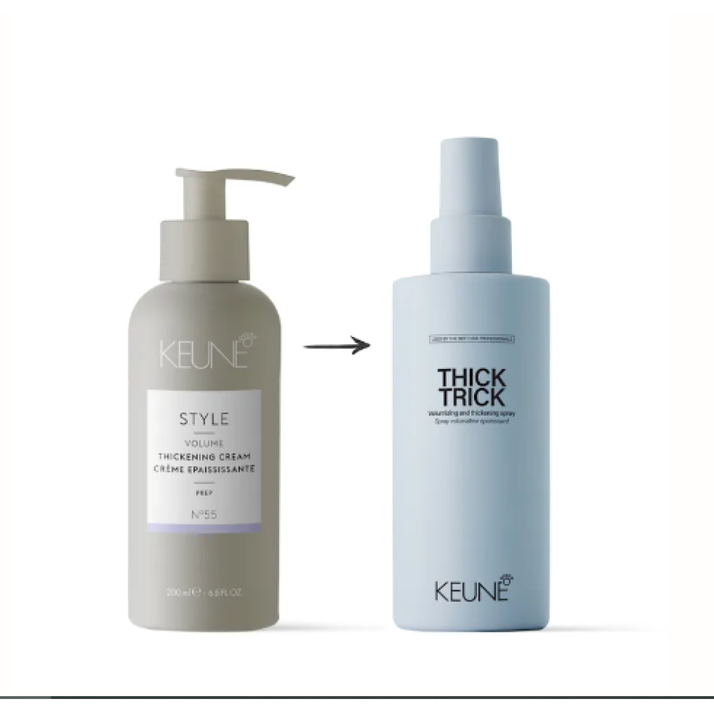 KEUNE Style THICK TRICK - Spray volumisant et épaississant pour cheveux, 200 ml (27498)