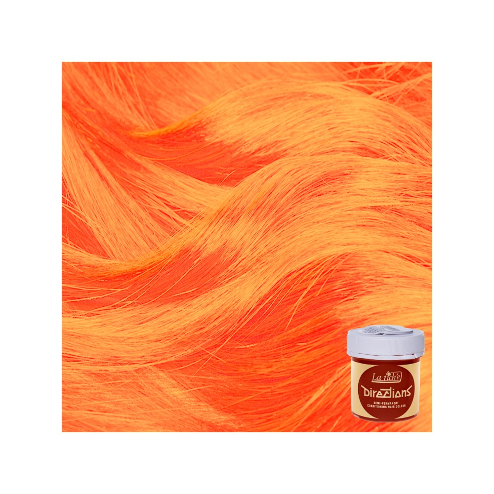 La Riche Directions — Coloration tonale pour cheveux Orange fluorescent (ELRD07)
