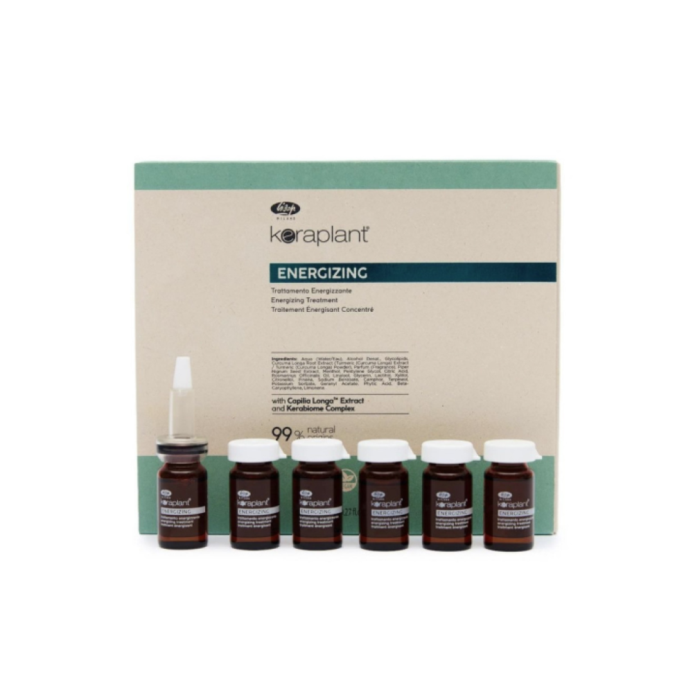 Lisap Milano Keraplant Energizing treatment, 6x8ml (220082)