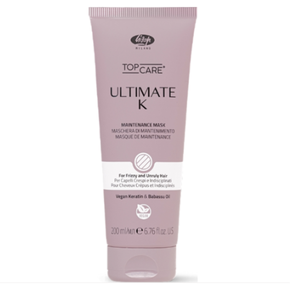 Lisap Milano UltimateK Mask - Masque lissant à la kératine, 200 ml (800860)