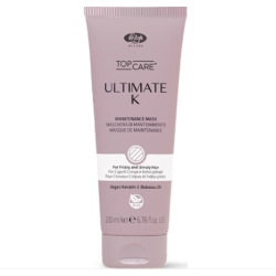 Lisap Milano UltimateK Mask - Masque lissant à la kératine, 200 ml