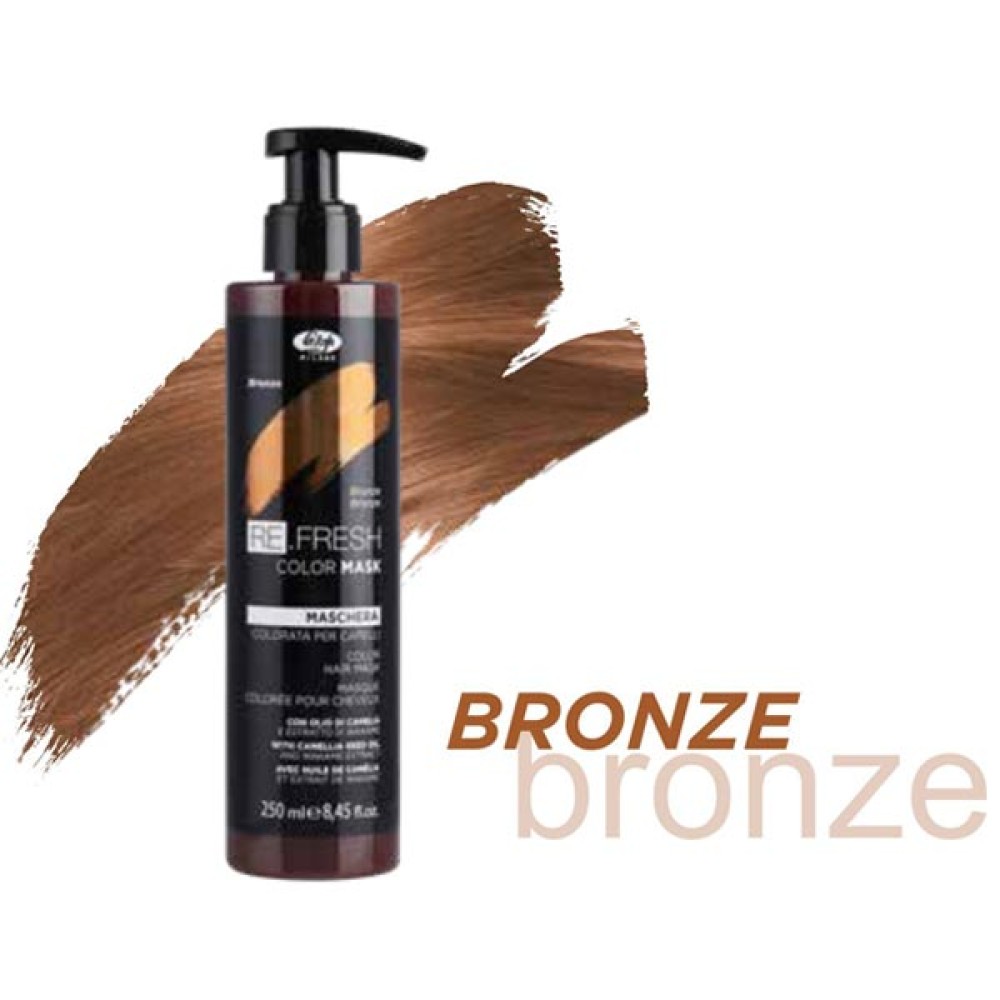 Lisap Milano Re.Fresh Color Mask - Masque colorant, BRONZE (50040018)