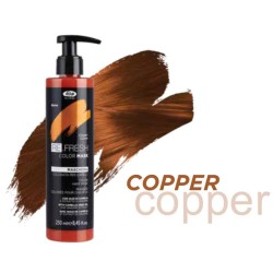 Lisap Milano Re.Fresh Color Mask - Masque ton sur ton, Cuivre