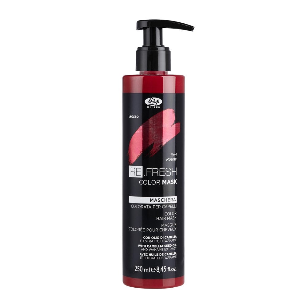Lisap Milano Re.Fresh Color Mask – Masque colorant, Rouge (50070015)