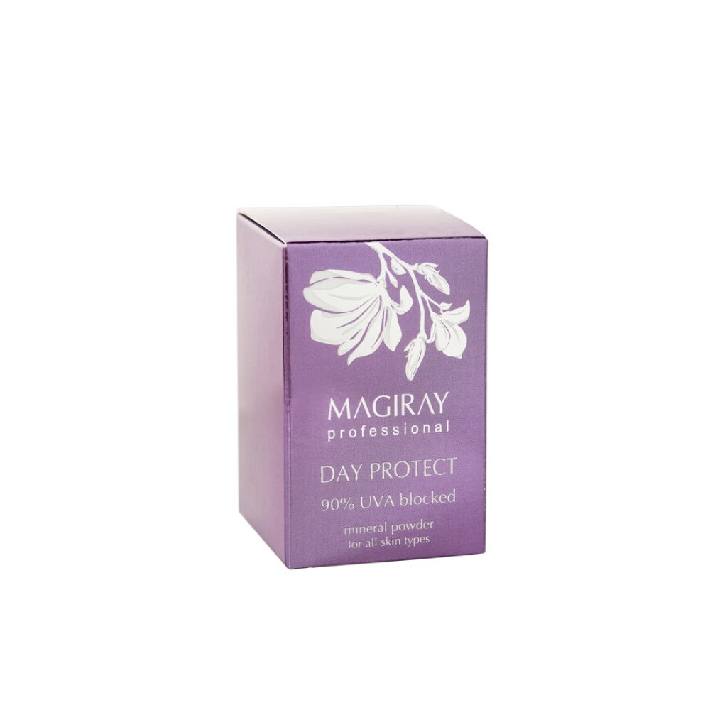 MAGIRAY DAY PROTECT Mineral Powder - Poudre minérale bloquant 90 % des UVA pour tous les types de peau (725847)